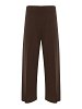 Cropped straight-leg trousers