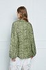 printed blouse with buttons