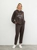 Sweatpants With Front Crease