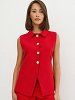 Vest With Buttons And Collar
