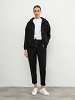 Pique Jacket With Quilted Elbow Patches