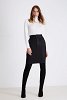 Denim pencil mid skirt