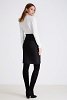 Denim pencil mid skirt
