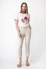 Cropped Slim Fit Pants