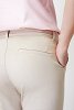 Cropped Slim Fit Pants