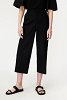 City hw wide leg cropped pant