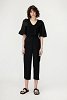 City hw wide leg cropped pant