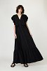 Long dress with nervir and ruffles