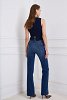 Παντελόνι denim boot cut washed blue
