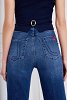Παντελόνι denim boot cut washed blue