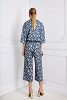 Cropped pant with belt