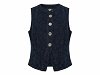 Γιλέκο Leopard Denim