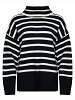Striped Turtleneck Top