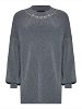 Knitted lurex tank top