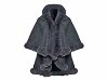 Cape with Faux Fur