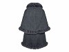 Cape with Faux Fur