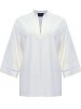 linen blouse with eyelet details