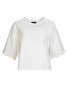 Holly T-shirt with 3/4 lace sleeves