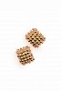 Knitted Look Earrings