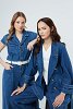Jacket jean trench
