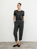 Trousers Barrel Glitter Denim