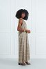 Printed Dress with V-neckline
