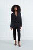 Loose-Fit Double-Breasted Blazer