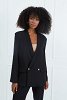 Loose-Fit Double-Breasted Blazer