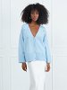 Cardigan with emb. strass