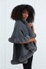 Cape with Faux Fur