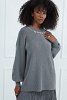 Knitted lurex tank top