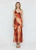 long printed dress